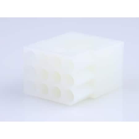 Molex Rectangular Power Connector, 12 Contact(S), Female, Solder Terminal, Receptacle 3091126